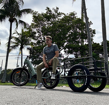 Rattan Quercus Fat Tire 3-speed 1200W Electric Bike