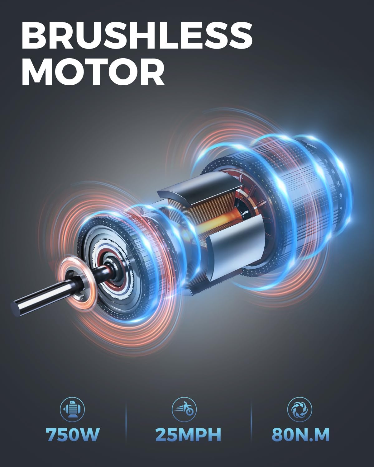 Mukkpet Suburban 750W Fat Tire  Electric bike