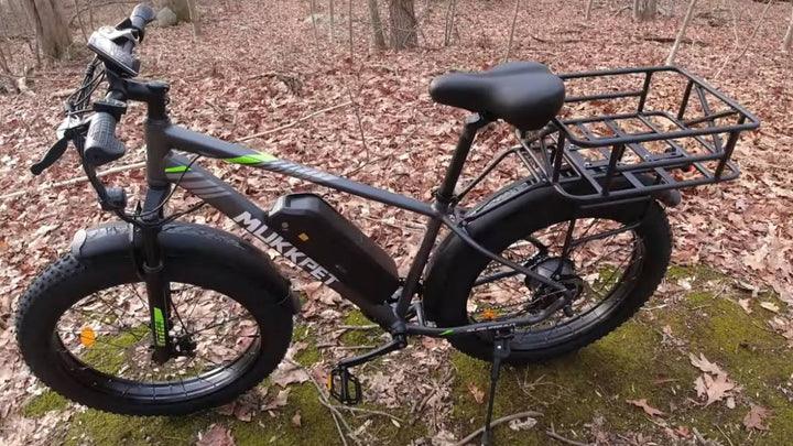 Mukkpet Suburban 750W Fat Tire  Electric bike