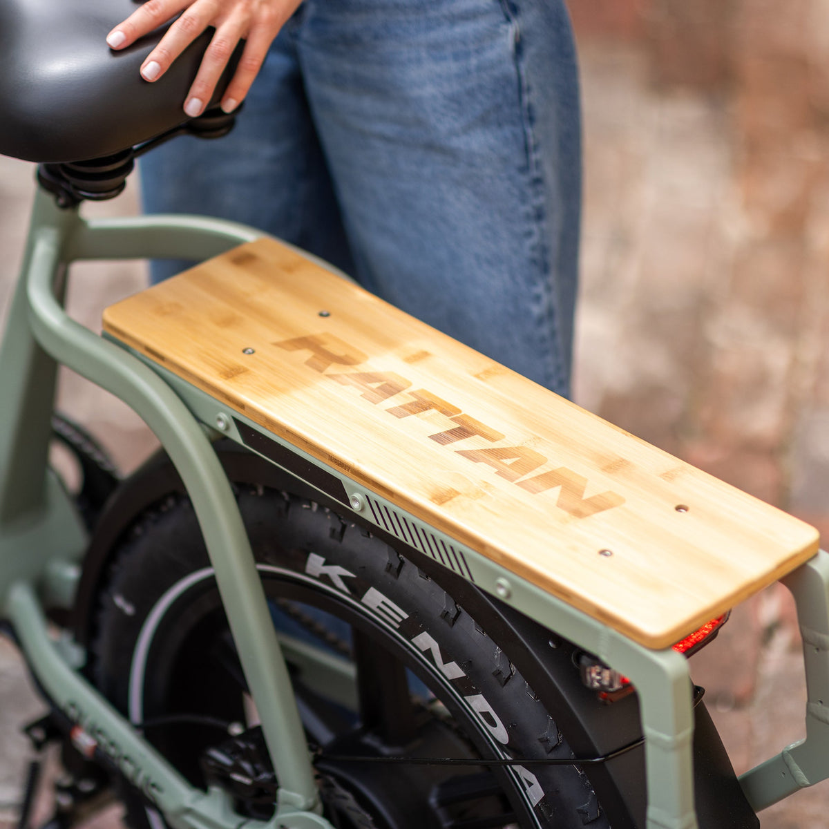 Rattan Quercus Fat Tire 3-speed 1200W Electric Bike