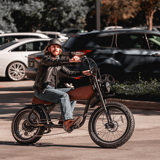 Revi Bikes Prowler Retro Vintage 52V 1000W Electric Bike Zoom Electric Bikes