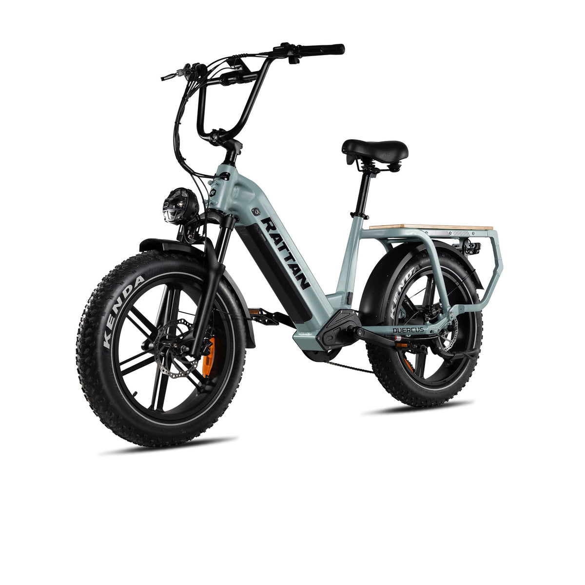Rattan Quercus Fat Tire 3-speed 1200W Electric Bike