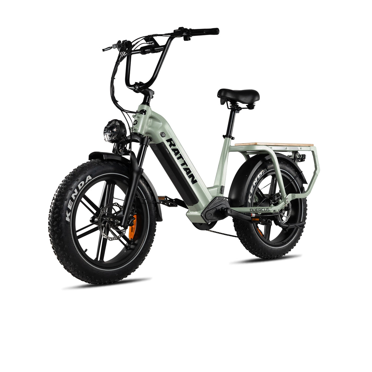 Rattan Quercus Fat Tire 3-speed 1200W Electric Bike