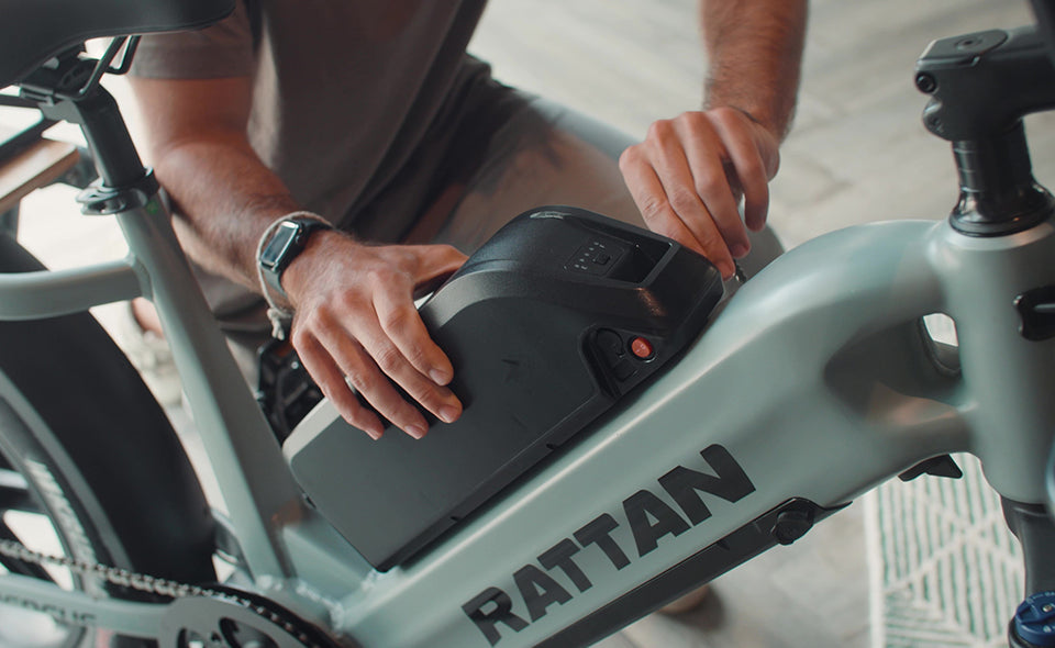 Rattan Quercus Fat Tire 3-speed 1200W Electric Bike