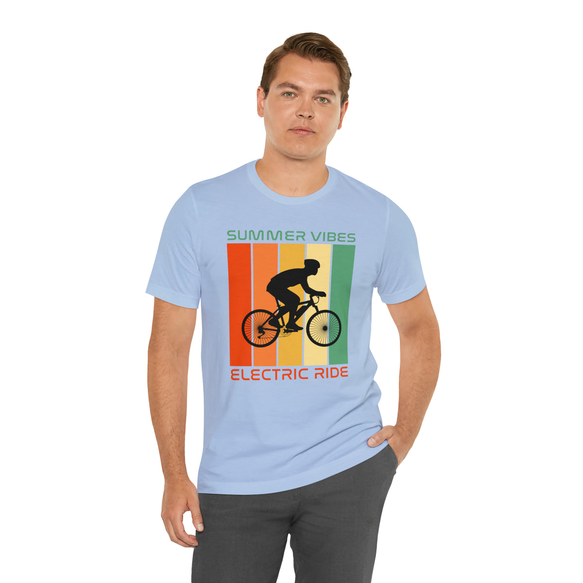 Summer Vibes | Electric Ride | Unisex Jersey Short Sleeve Tee