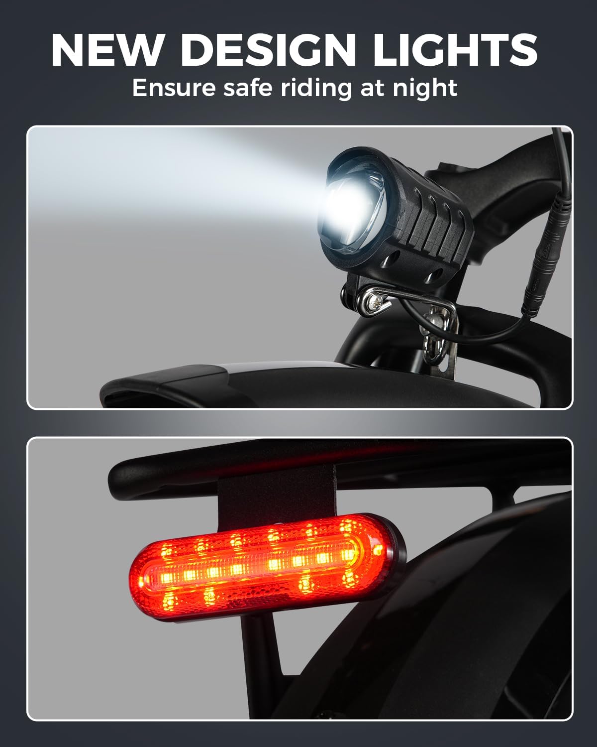 Mukkpet Suburban 750W Fat Tire  Electric bike