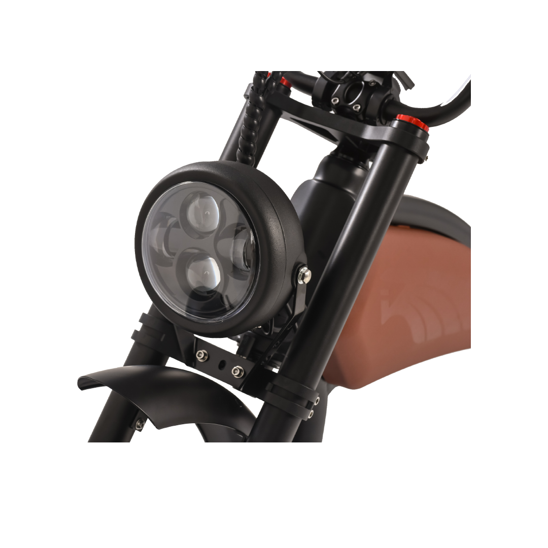 Revi Bikes Prowler Cafe Racer 52V 1000W Electric Bike