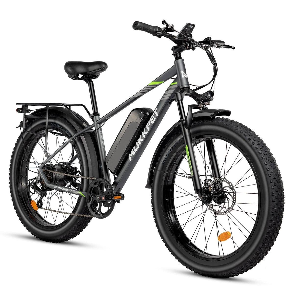 Mukkpet Suburban 750W Fat Tire  Electric bike