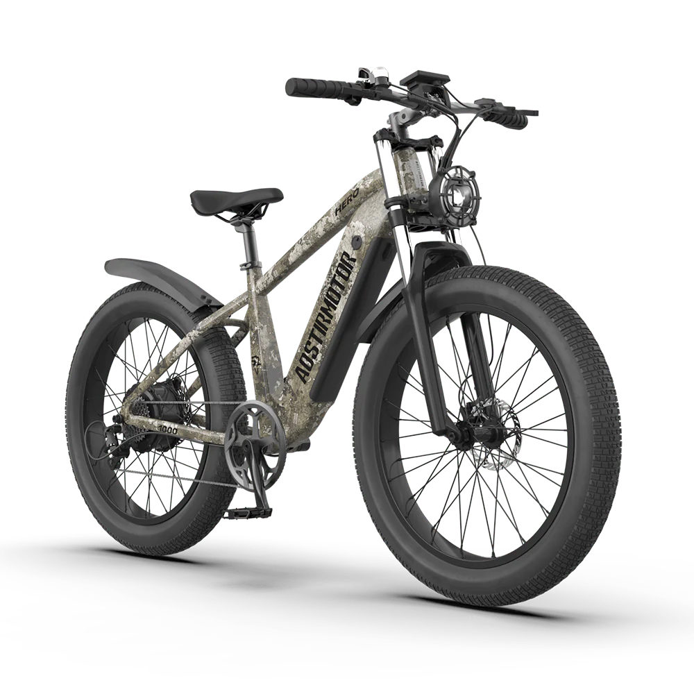 Aostirmotor Hero 1000W 52V Off Road Fat Tire Electric Bike Zoom Electric Bikes
