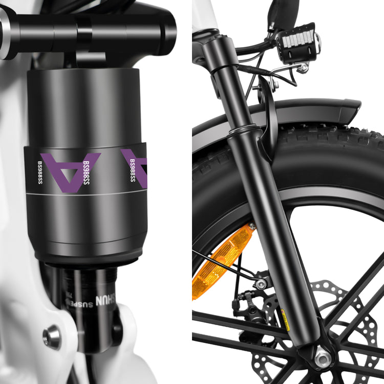 Mukkpet Tank 48V 750W Foldable Fat Tire Electric Bike