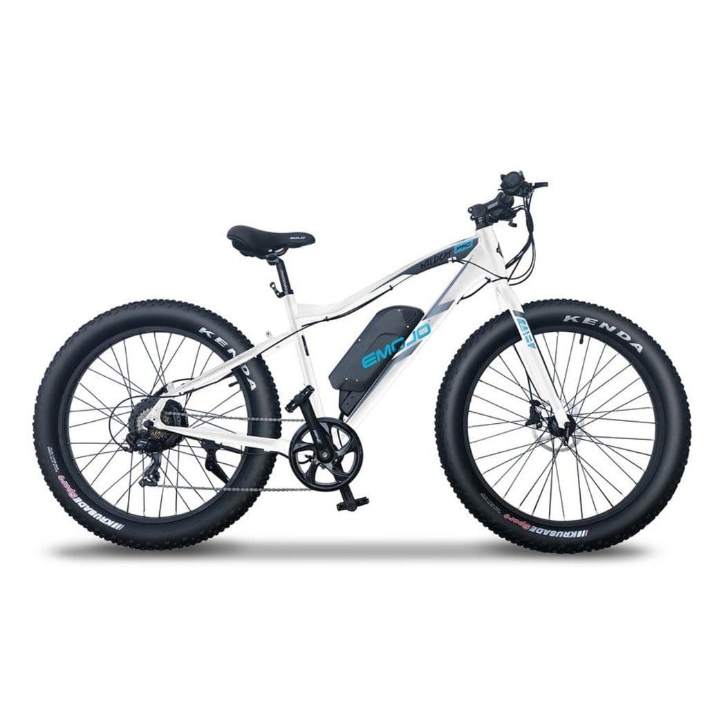 Emojo Wildcat Pro 48V 750W Electric Mountain Bike White