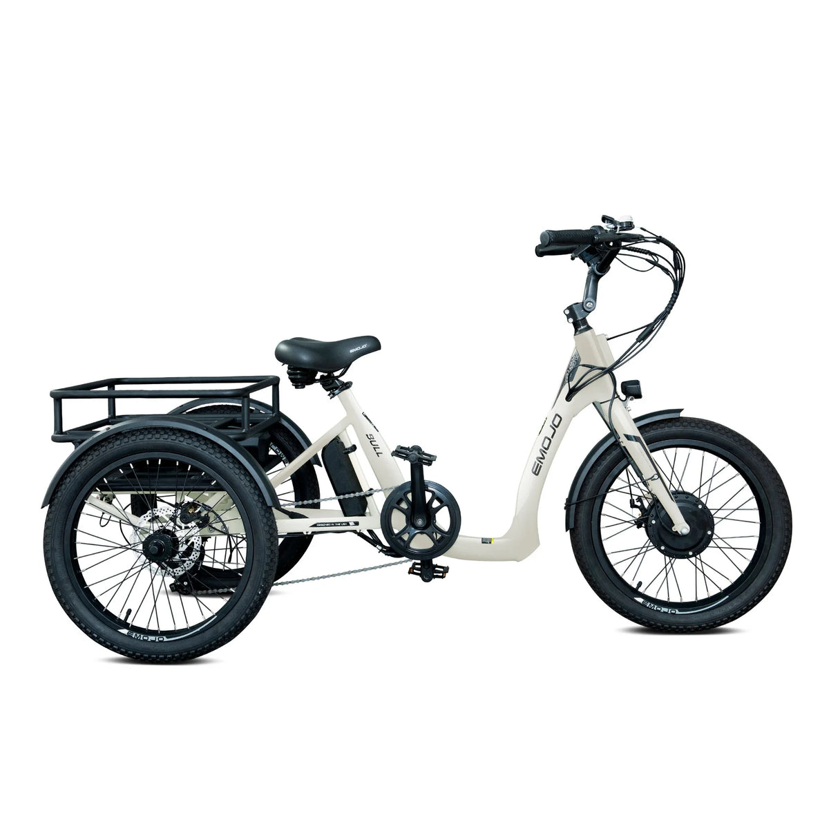 Emojo Bull 500W 48V UL-Certified Electric Trike