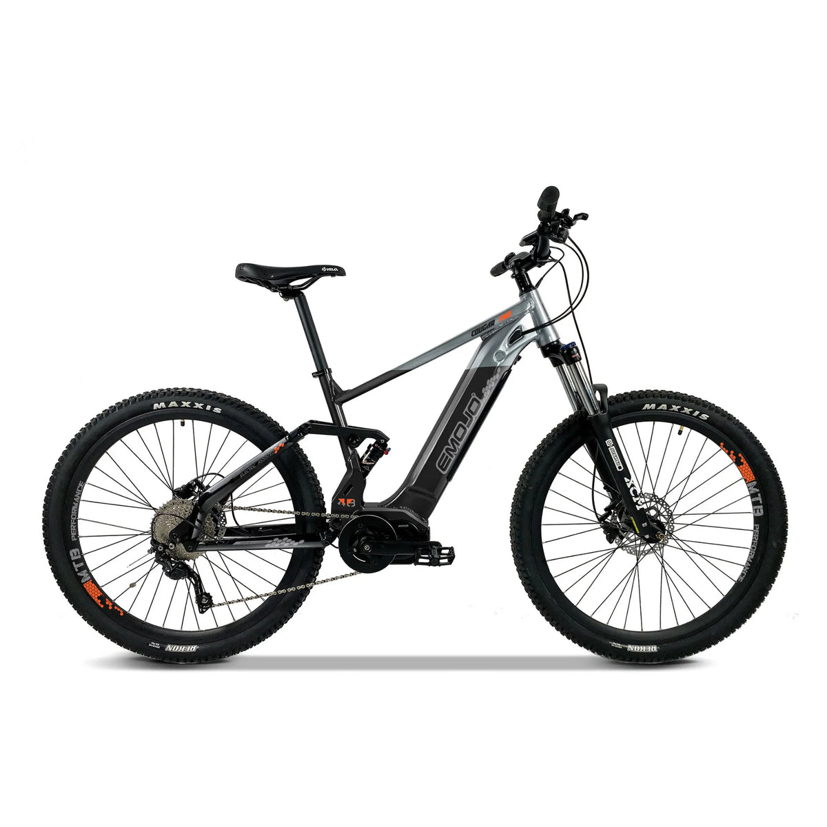 Emojo Cougar Pro 500W 48V Off-Road Mountain Electric Bike Black