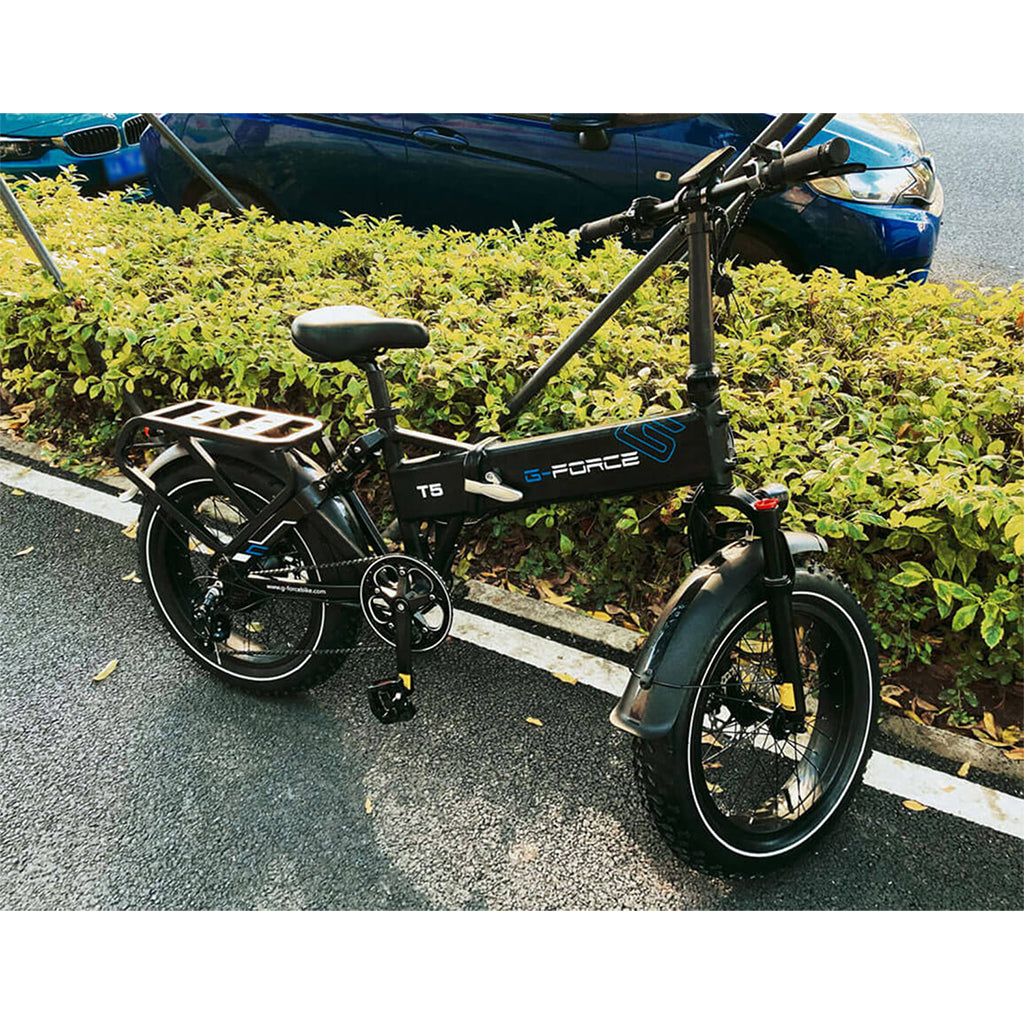 G-FORCE T5 Folding All Terrain Full Suspension Fat Tire Folding Electr