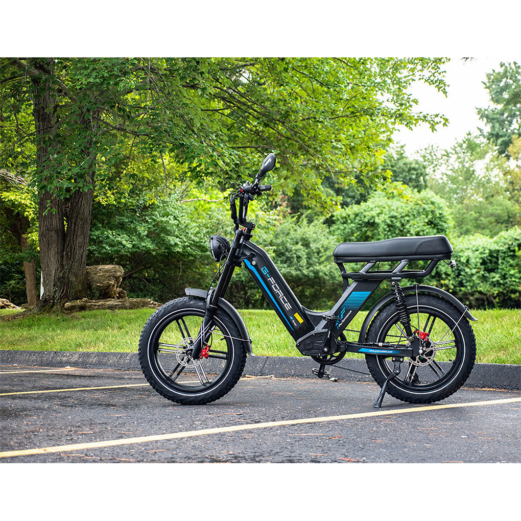 moped electric bicycle G-FORCE ZF Moped-Style 750W 48V 20Ah/13.5Ah All Terrain Full Suspensio