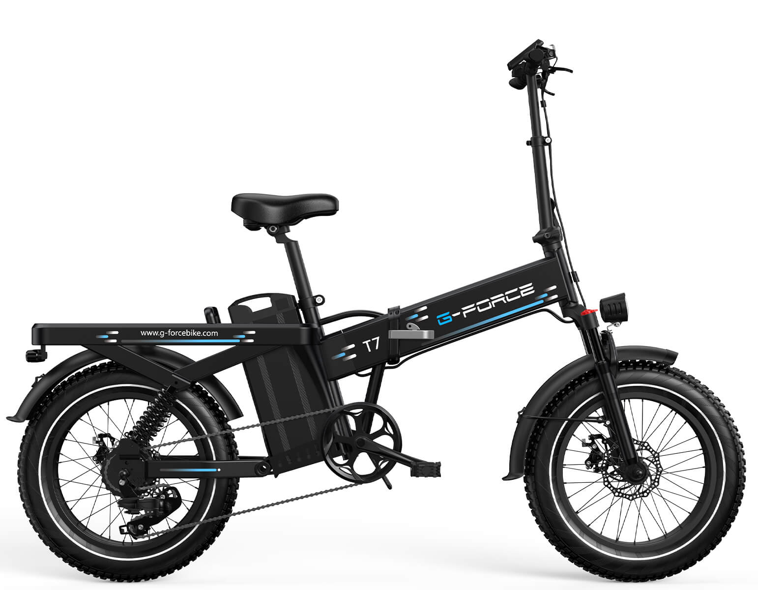 G-FORCE T7 Long Range 750W 48V All Terrain Fat Tire Electric Bike