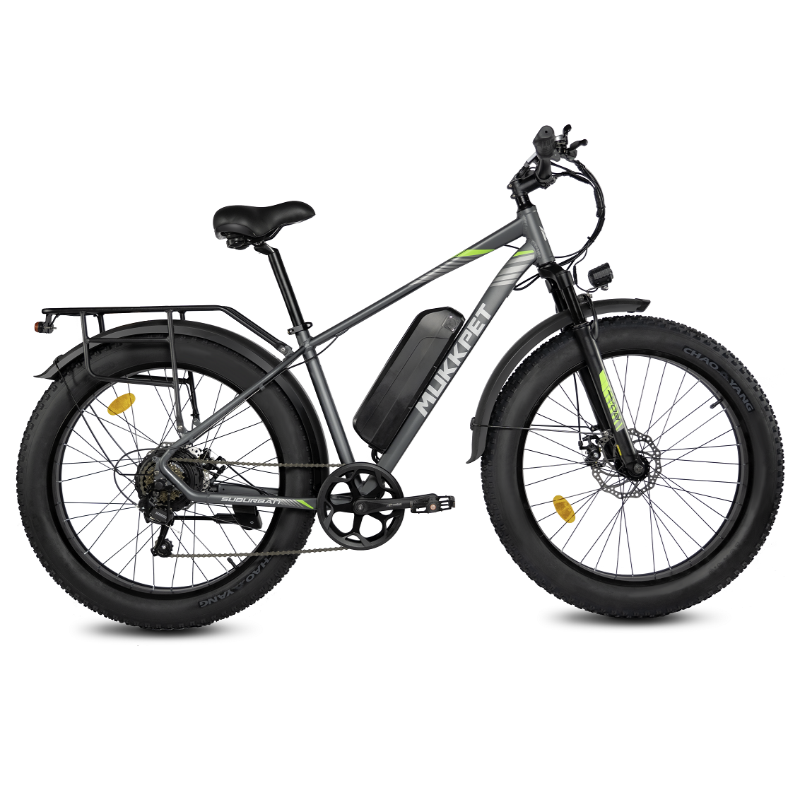Mukkpet Suburban 750W Fat Tire  Electric bike