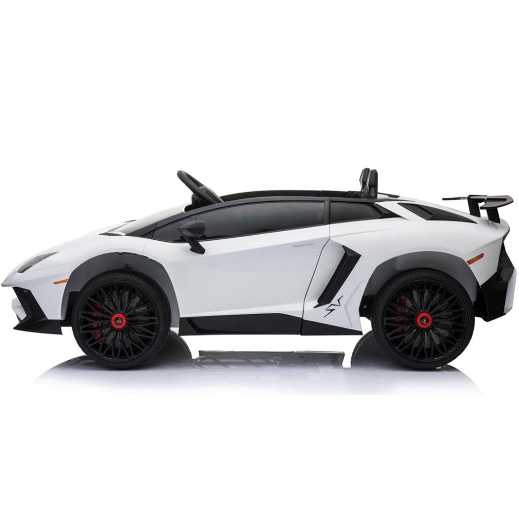 MotoTec Mini Moto Lamborghini 12V 2.4ghz Kids Ride On Plastic Car