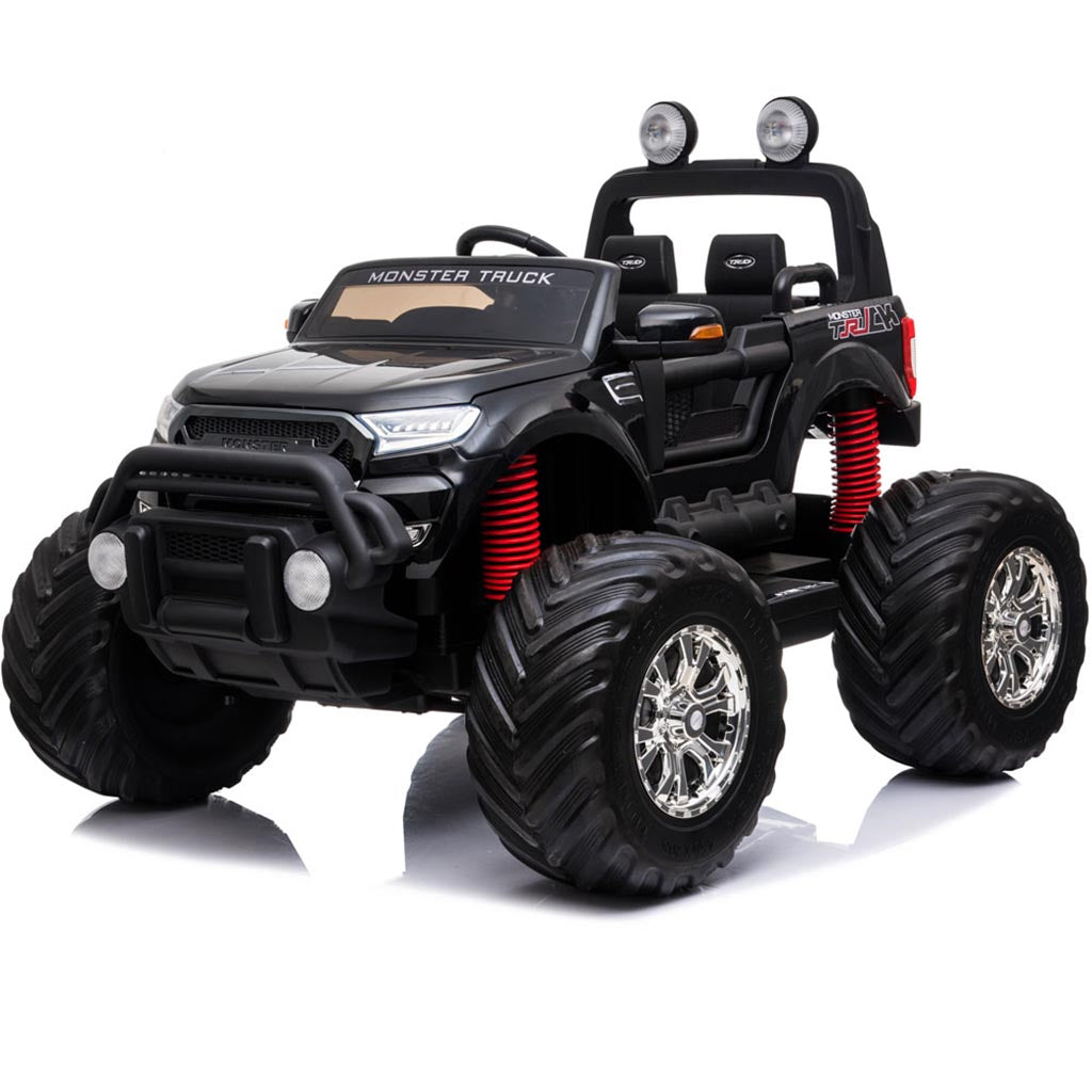 MotoTec Monster Truck 4x4 12v White (2.4ghz)