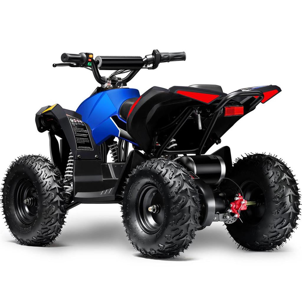 MotoTec E-Bully 1000W 36V 15Ah Blue Electric ATV