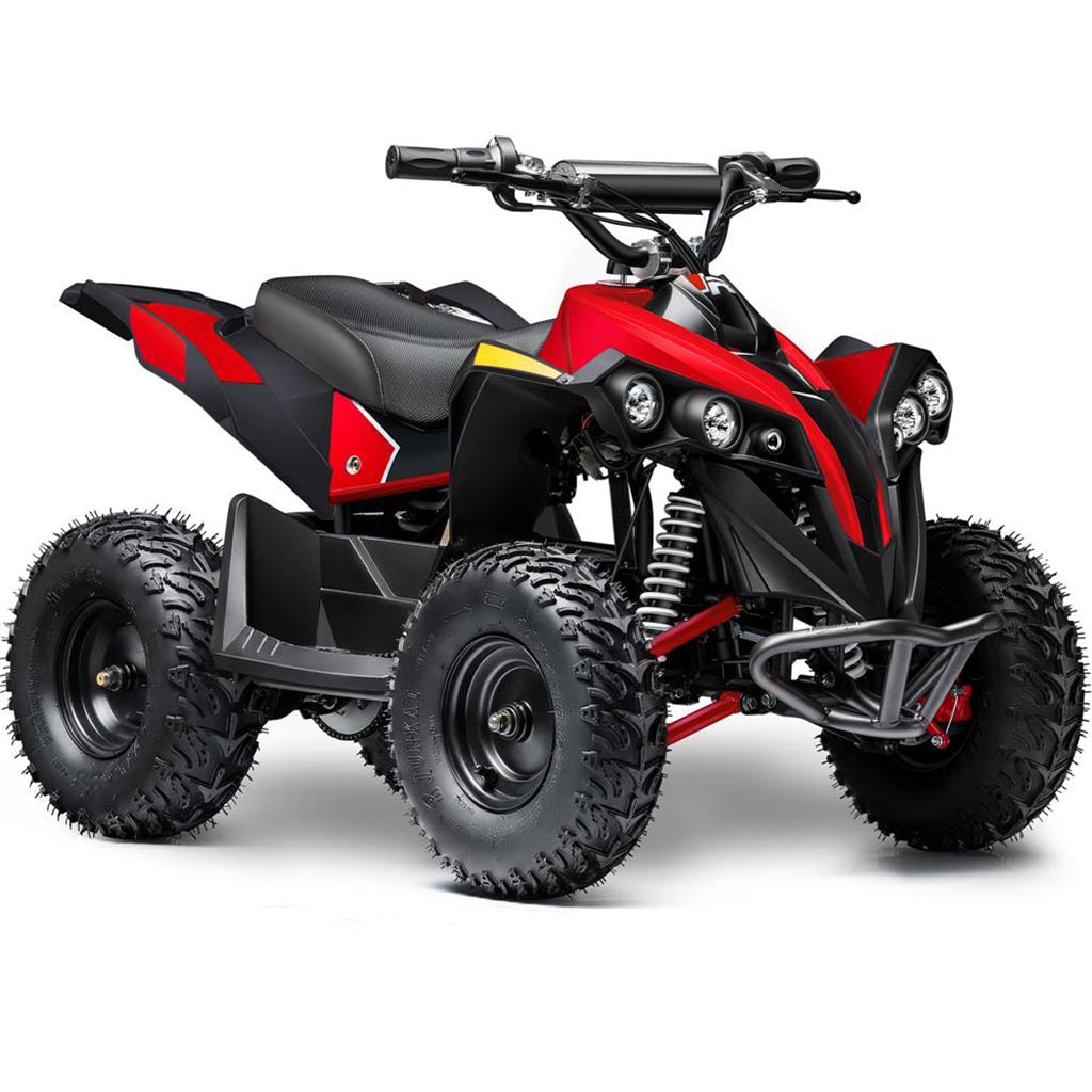 MotoTec E-Bully 1000W 36V 15Ah Red Electric ATV