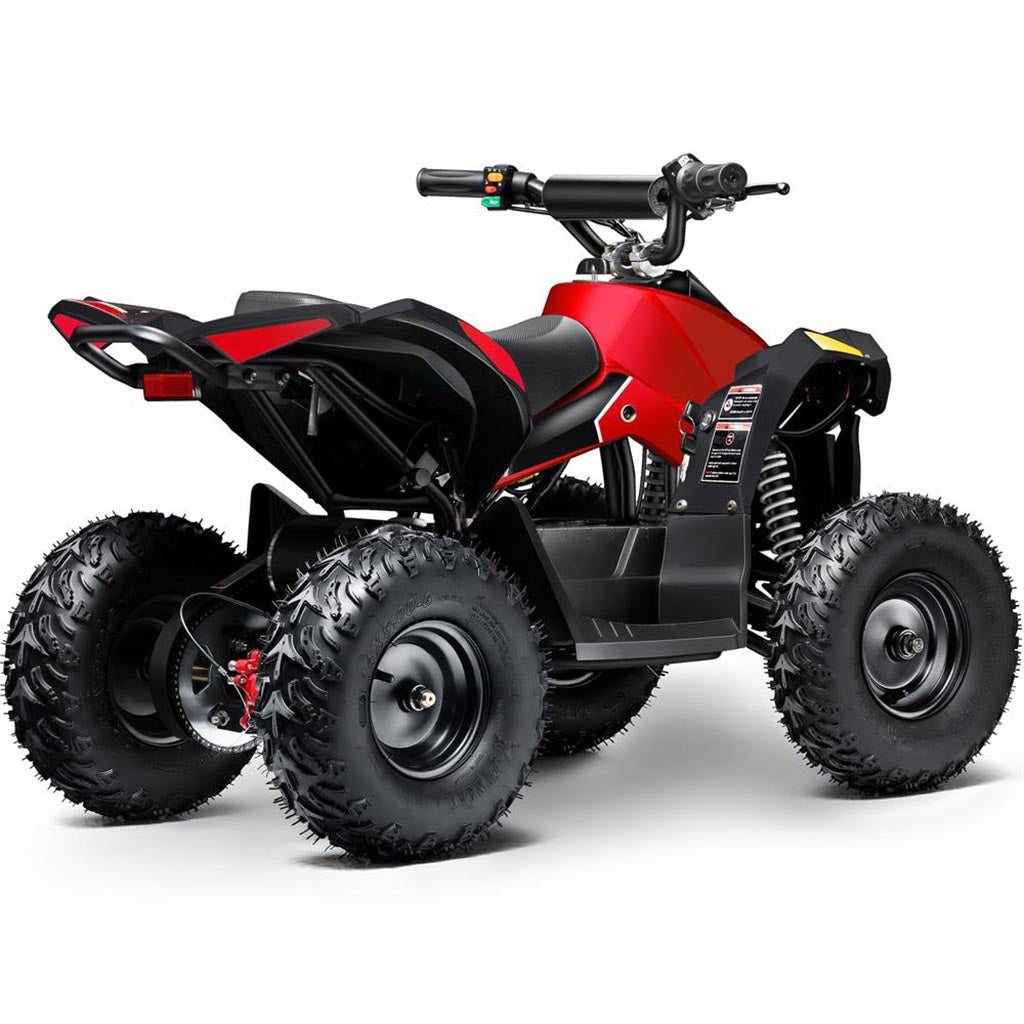 MotoTec E-Bully 1000W 36V 15Ah Red Electric ATV