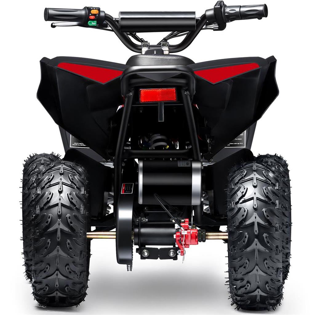 MotoTec E-Bully 1000W 36V 15Ah Red Electric ATV