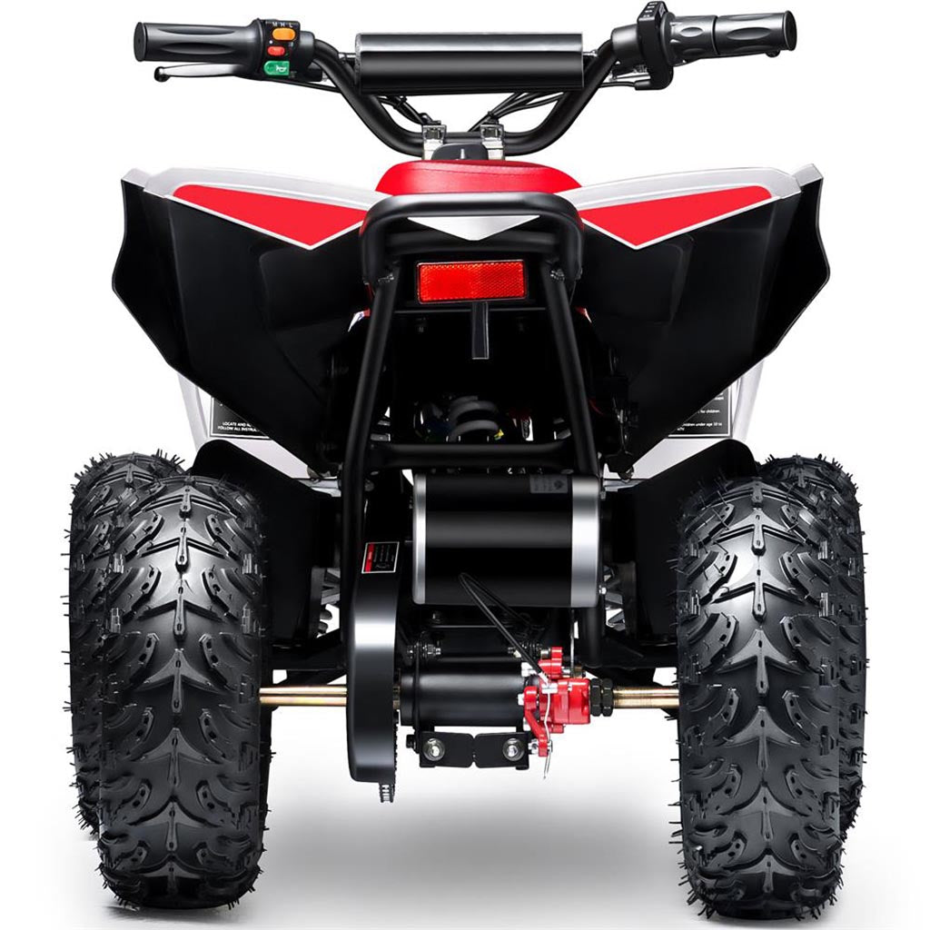 MotoTec E-Bully 1000W 36V 15Ah White Electric ATV