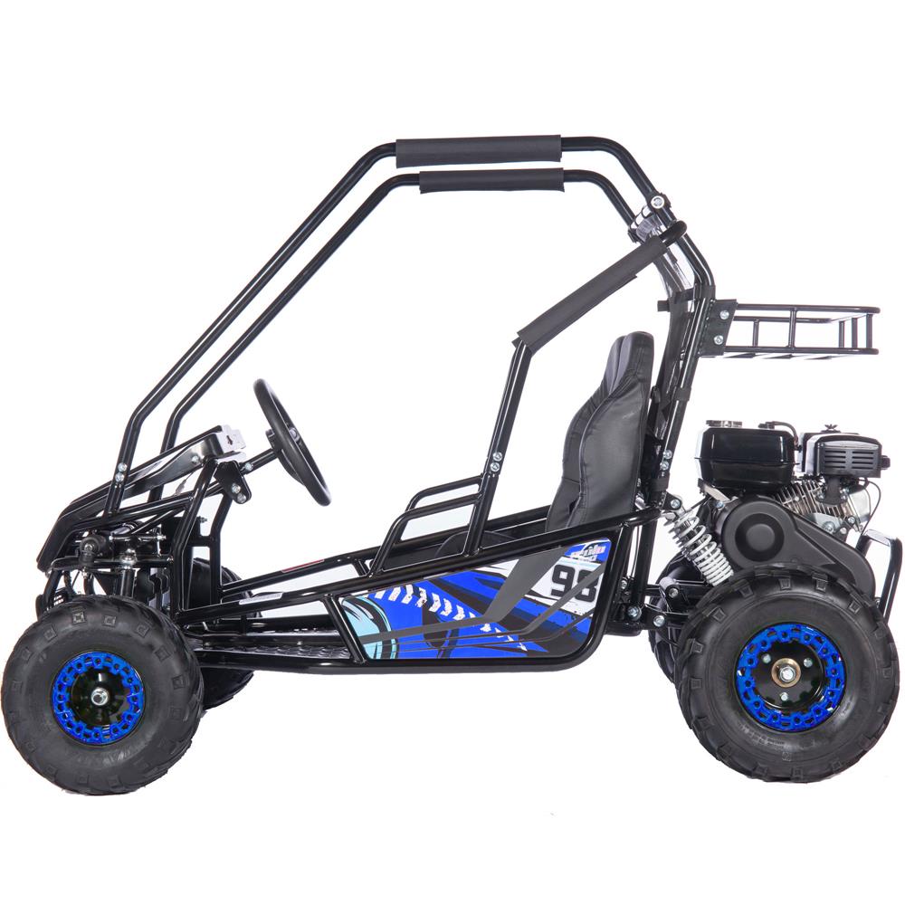 MotoTec Mud Monster XL 212cc 2-Seat Full Suspension Gas Powered Go Kart