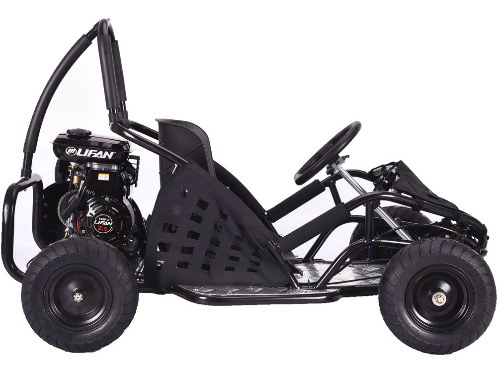 MotoTec 79cc 2.5HP Red Gas Powered Off Road Go Kart  