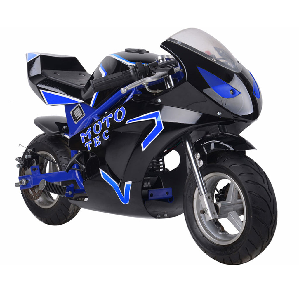 MotoTec GT 49cc 2 Stroke Gas Powered Pocket Bike