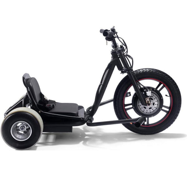 MotoTec Drifter 48v 800w Electric Trike Lithium - Zoom Electric Bikes