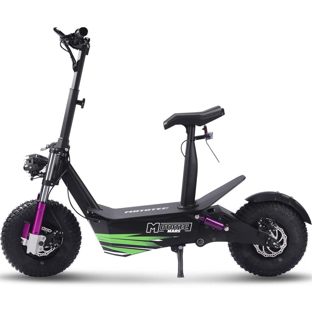 mars electric bicycle MotoTec Mars 48v 2500w Lithium Electric Scooter