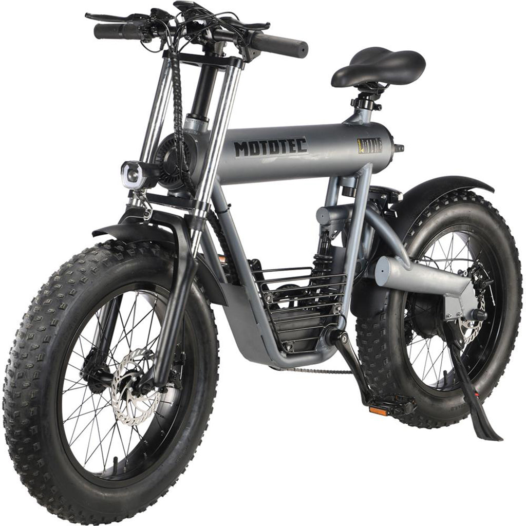 MotoTec Roadster 48v 500w Lithium Electric Bicycle 