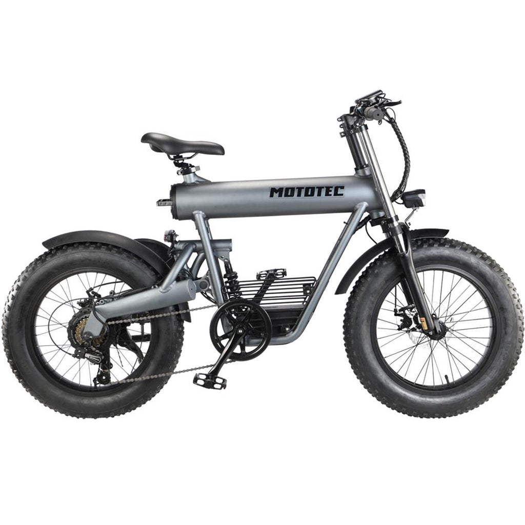 MotoTec Roadster 48v 500w Lithium Electric Bicycle 