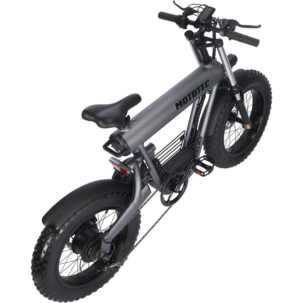 MotoTec Roadster 48v 500w Lithium Electric Bicycle 