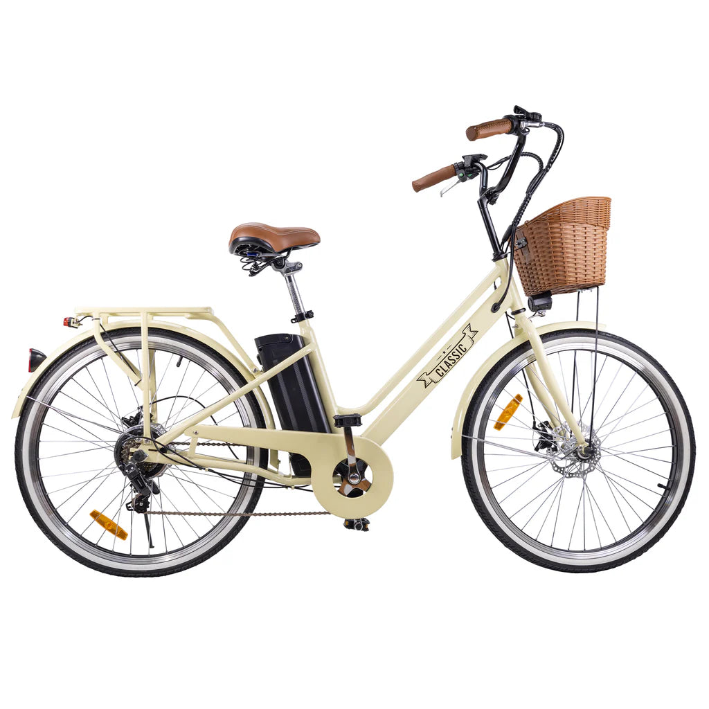 nakto 26 500w electric bicycle Nakto Classic 2 - 26” Step Through 500W 48V Electric Bike