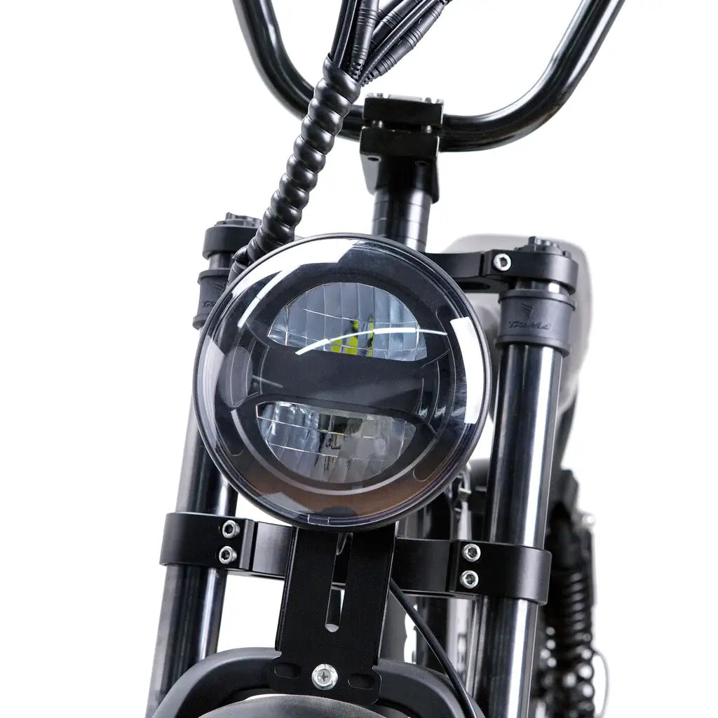 Nakto F2 Cruiser Dual suspension electric bike integrated headlight
