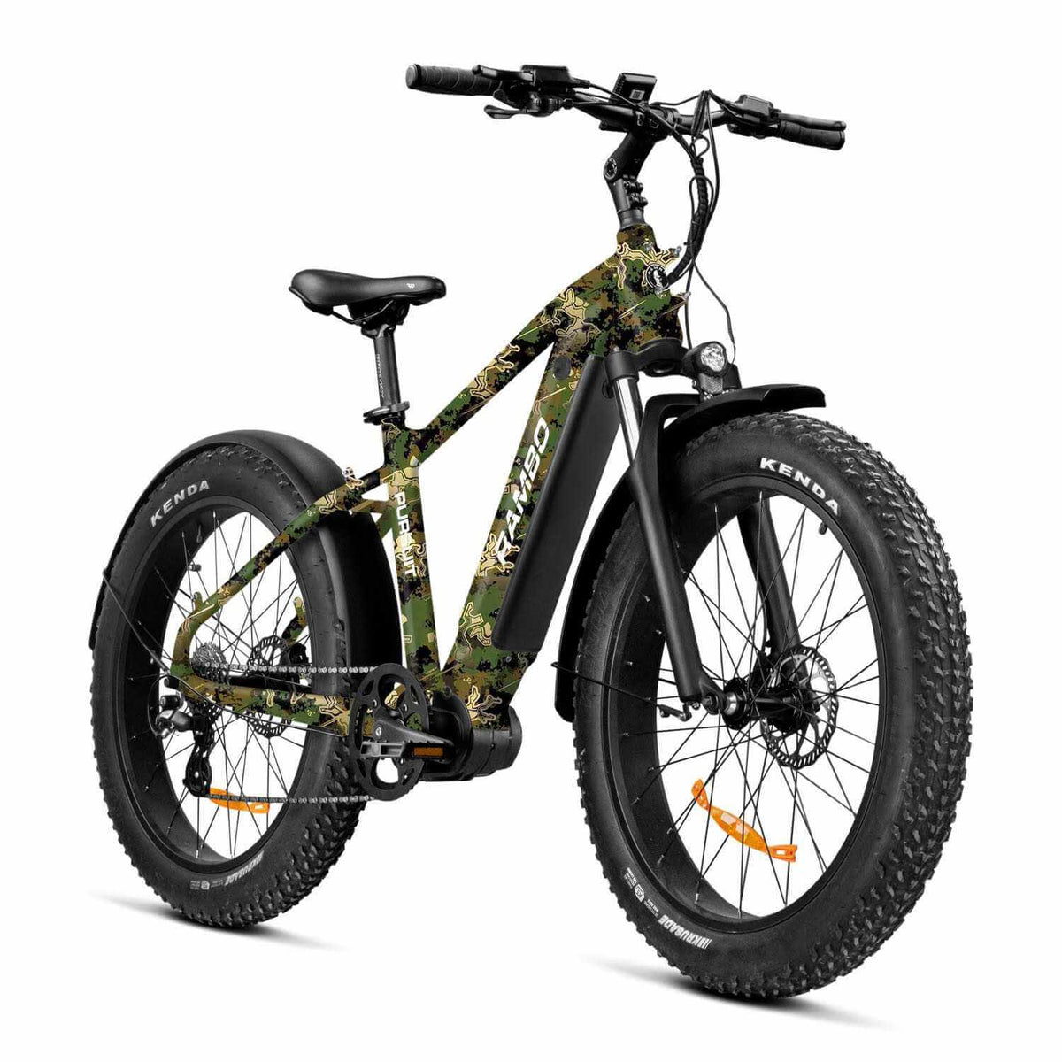 RAMBO Pursuit 2.0 750W 48V Full Frame Fat Tire Electric Bike