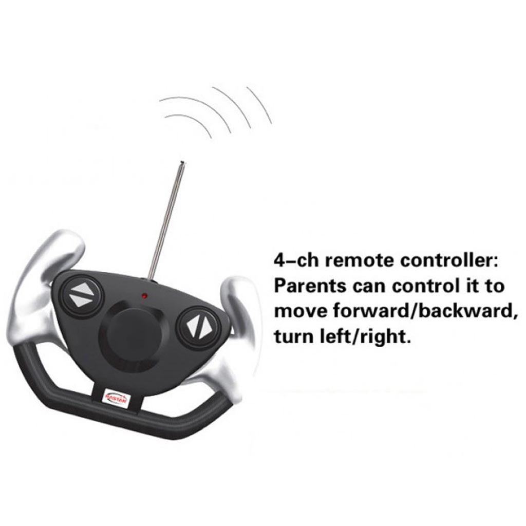 RastarLandRoverEvoque12vBlackRC