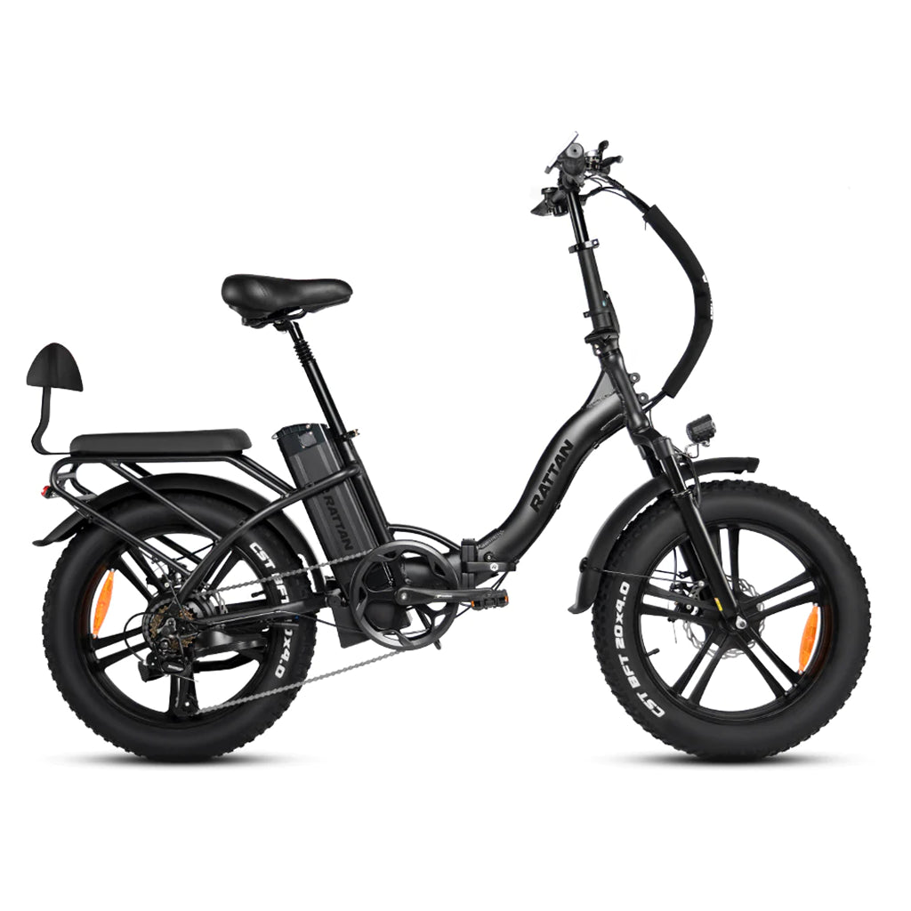 Mukkpet rattan electric snow folding electric bike foldable ebike hotsell