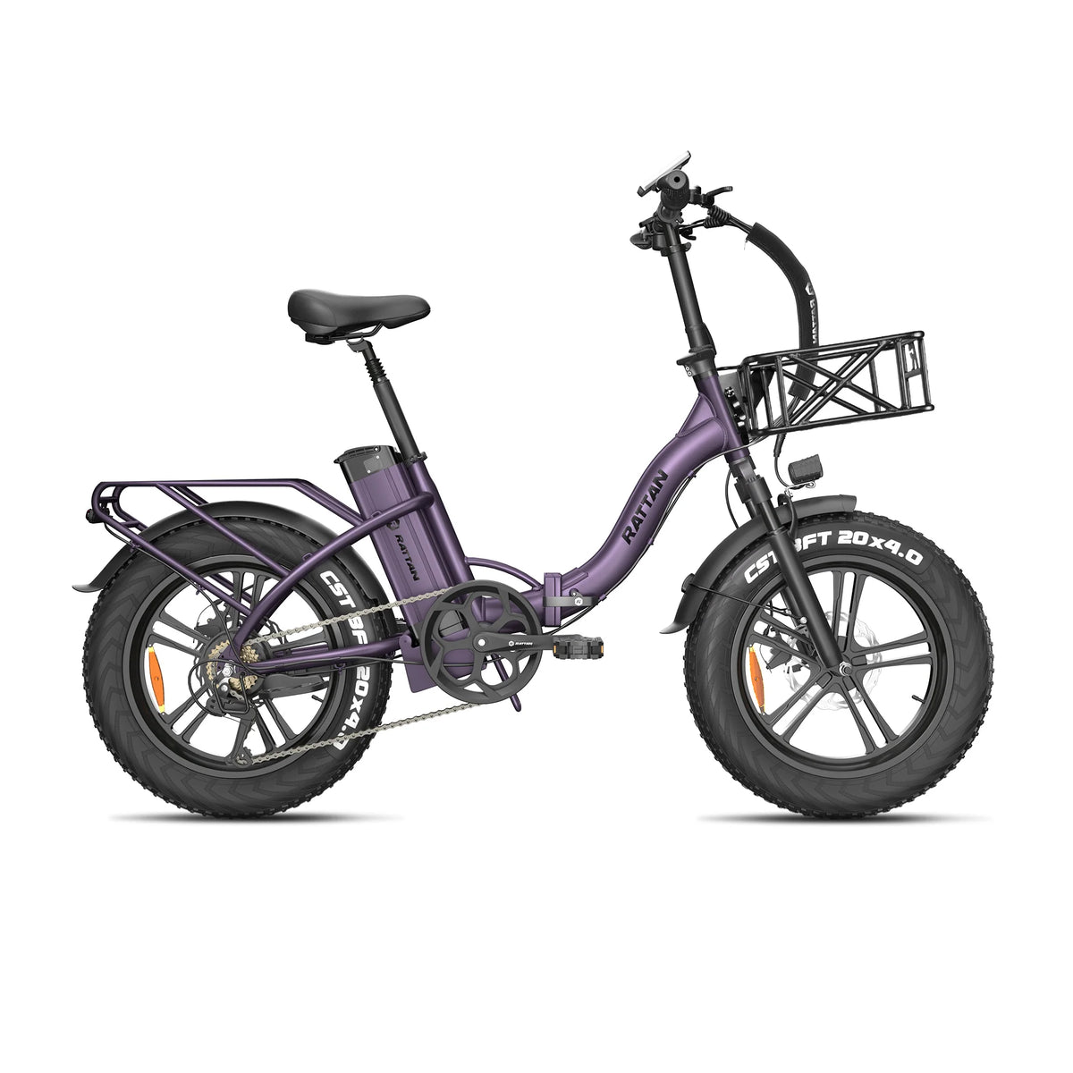 lifan electric bicycle Rattan LF-750 Pro Step-Thru Fat Tire, 750W 48V, Folding Electric Bike