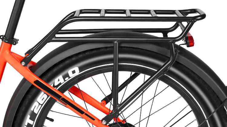 Rattan Pathfinder 750W 48V Mountain Electric Bike Rear Rack