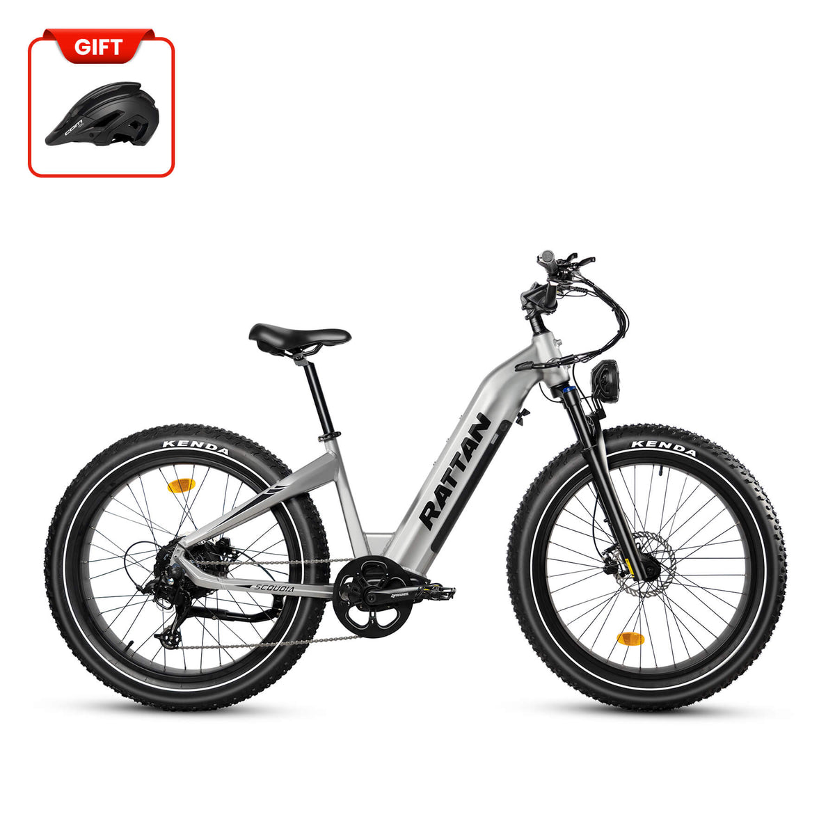 Rattan Sequoia Fat Tire 750W 48V Electric Bike