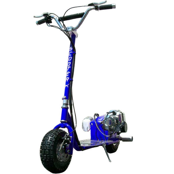 MotoTec ScooterX Dirt Dog 49cc Scooter - Zoom Electric Bikes