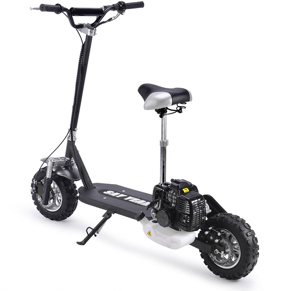 Two store stroke scooter