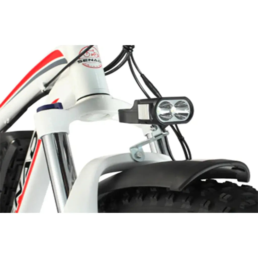 Senada Archon 1000W 48V 17.5Ah All Terrain Fat Tire Electric Mountain Bike Headlight