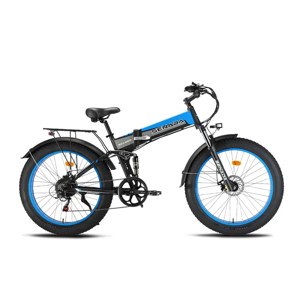 Senada Roamer 1000W 48V 14Ah All Terrain Fat Tire Electric Folding Bik Senada Roamer 1000W 48V 14Ah All Terrain Fat Tire Electric Folding Bik