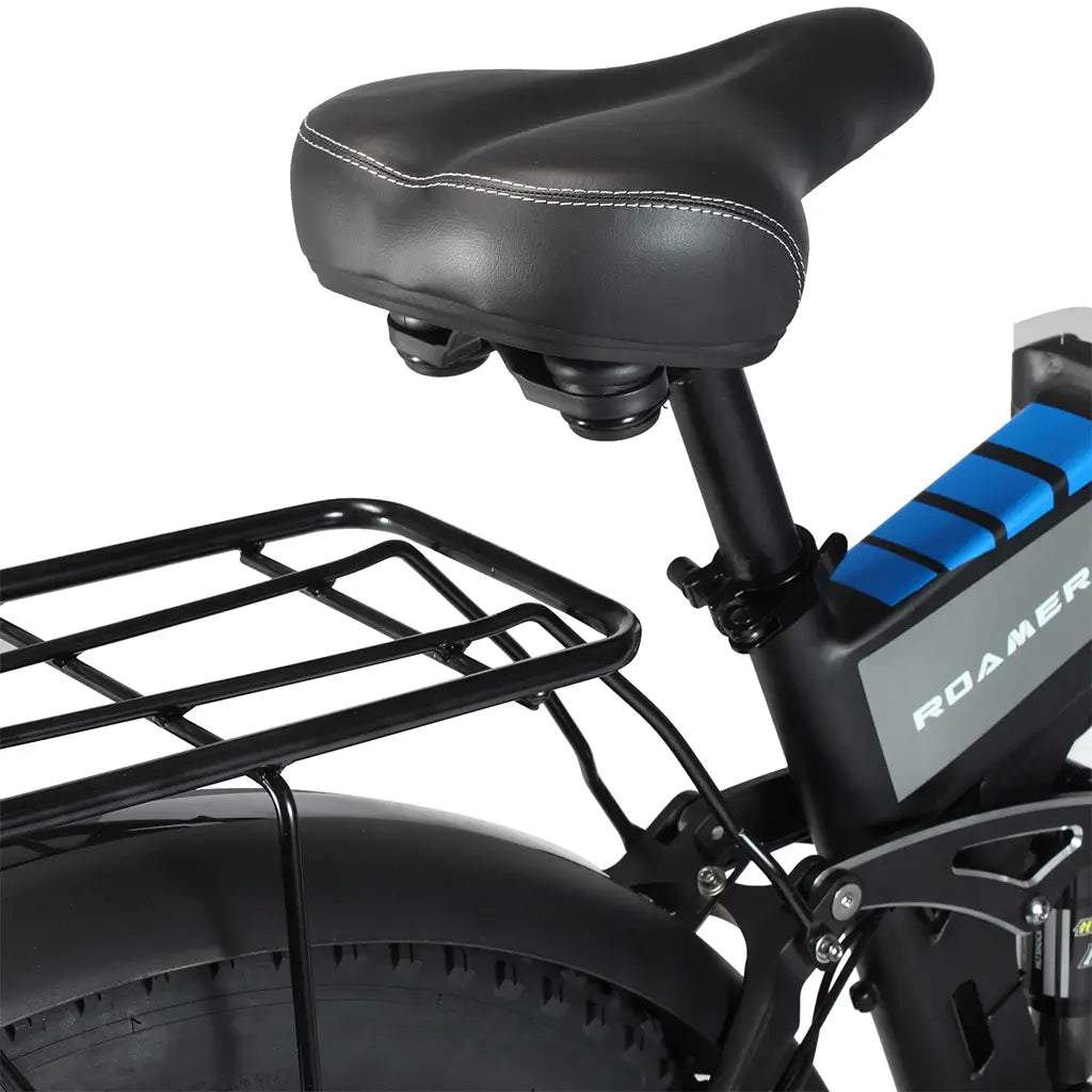 senada fahrradtasche Senada Roamer 1000W 48V 14Ah All Terrain Fat Tire Electric Folding Bik