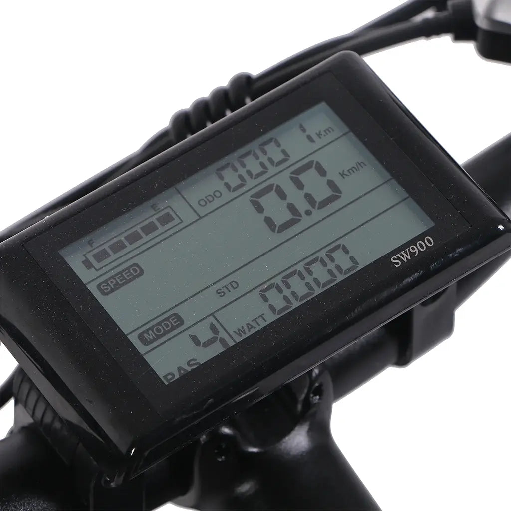 Senada Saber 1000W 48V 15Ah All Terrain Fat Tire Electric Mountain Bike LCD